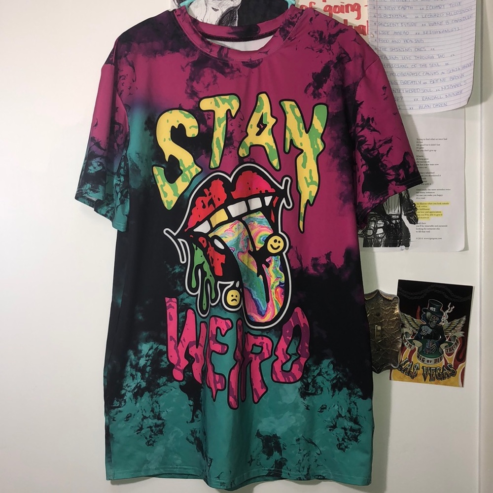 Stay Weird Long T-Shirt